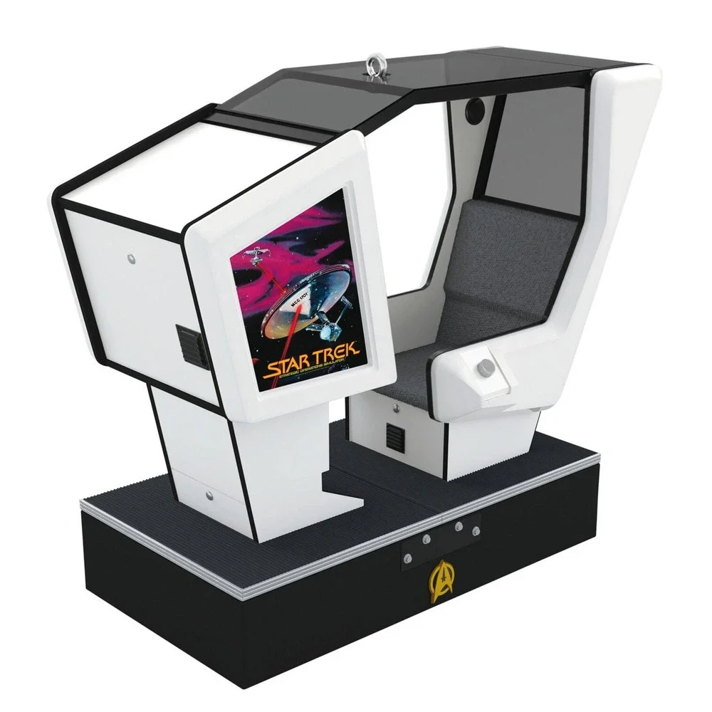 Hallmark Keepsake Star Trek Strategic Operations Simulator Arcade Ornament New